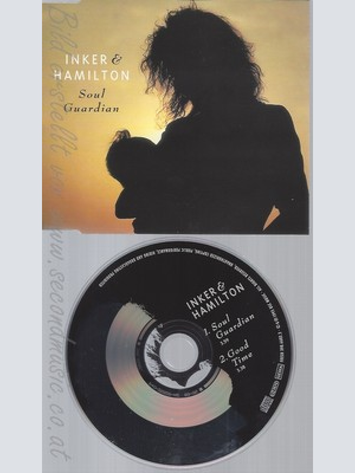 CD--INKER & HAMILTON - SINGLE -- SOUL GUARDIAN
