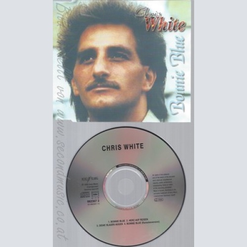CD--CHRIS WHITE - SINGLE -- BONNIE BLUE -INCL. KARAOKE, -