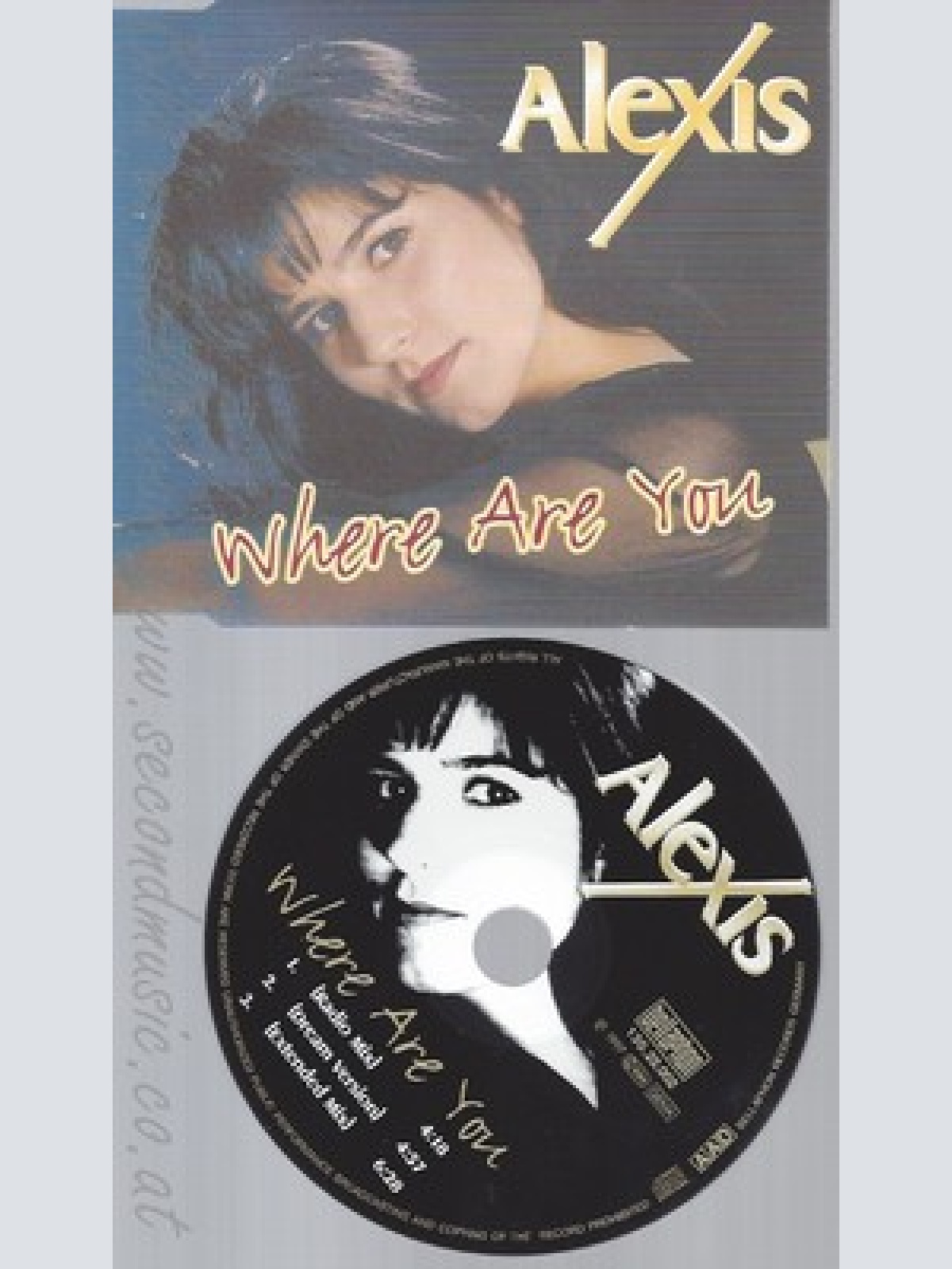 CD--ALEXIS -- - SINGLE -- WHERE ARE YOU