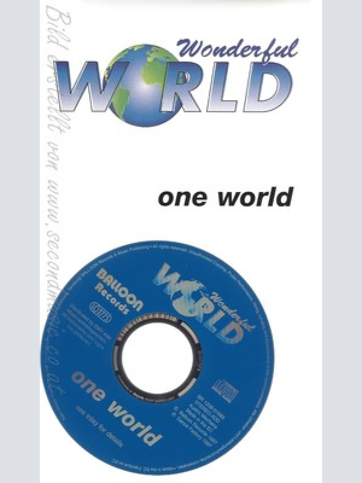CD--ONE WORLD -2002- - SINGLE -- WONDERFUL WORLD