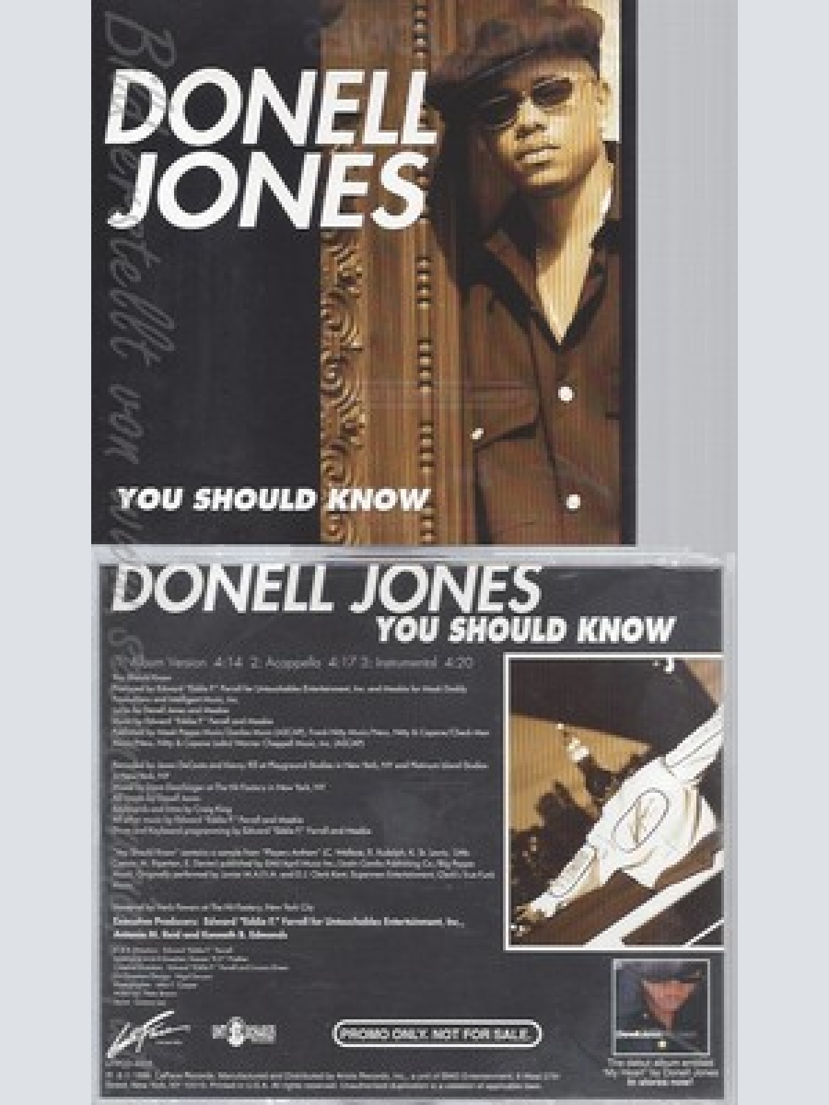 CD--DONELL JONES--YOU SHOULD KNOW-PROMO