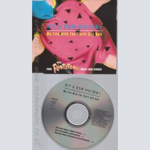 CD--MY LIFE WITH THE THRILL KILL K -1994- - SINGLE -- HIT & RUN HOLIDAY
