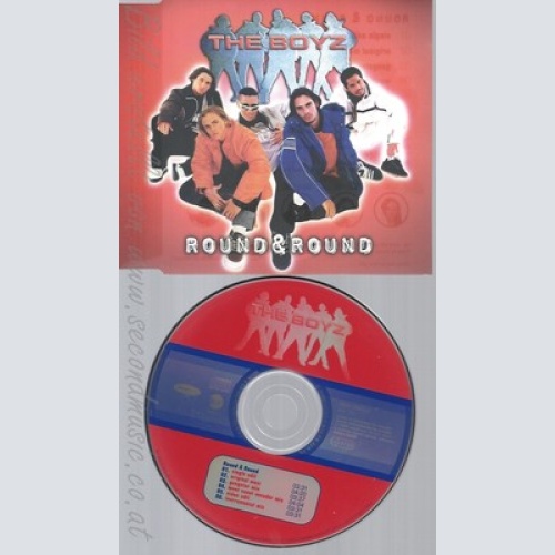 CD--THE BOYZ - - - SINGLE -- ROUND AND ROUND