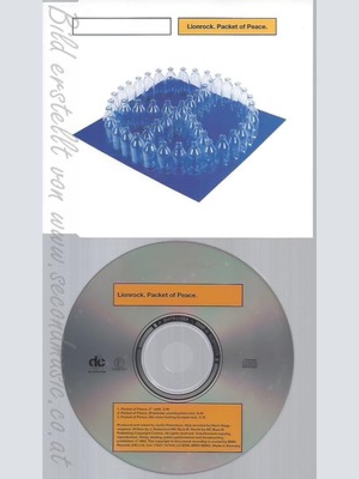 CD--LIONROCK - SINGLE -- PACKET OF PEACE -3 VERSIONS, -
