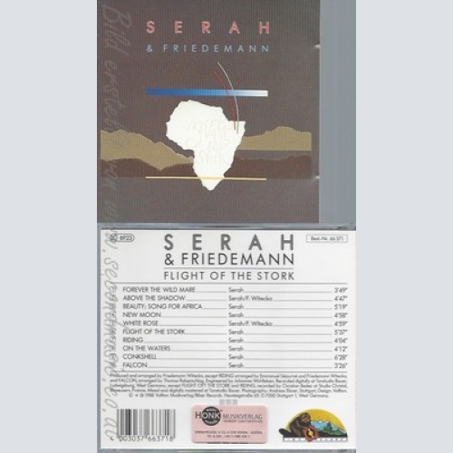 CD--FRIEDEMANN - -- FLIGHT OF THE STORK