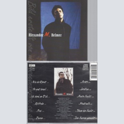 CD--ALEXANDER M HELMER - -- MANCHMAL FR IMMER