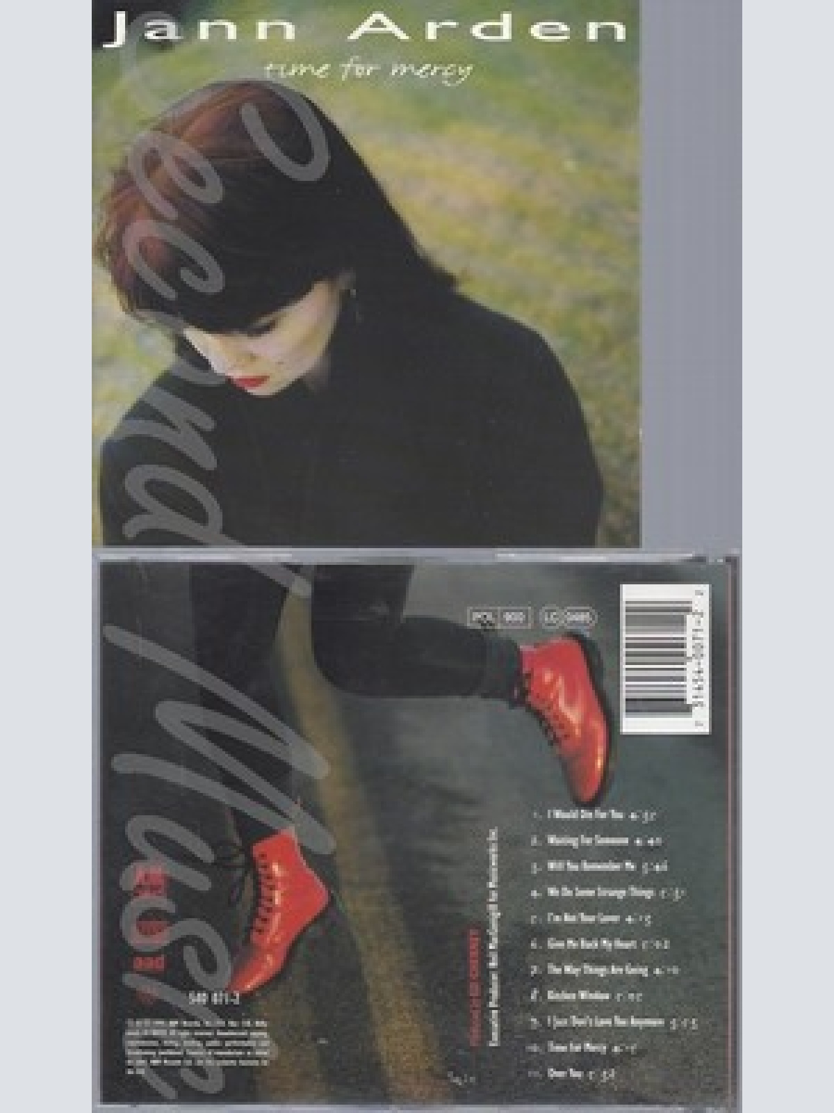 CD--JANN ARDEN -1993- -- TIME FOR MERCY