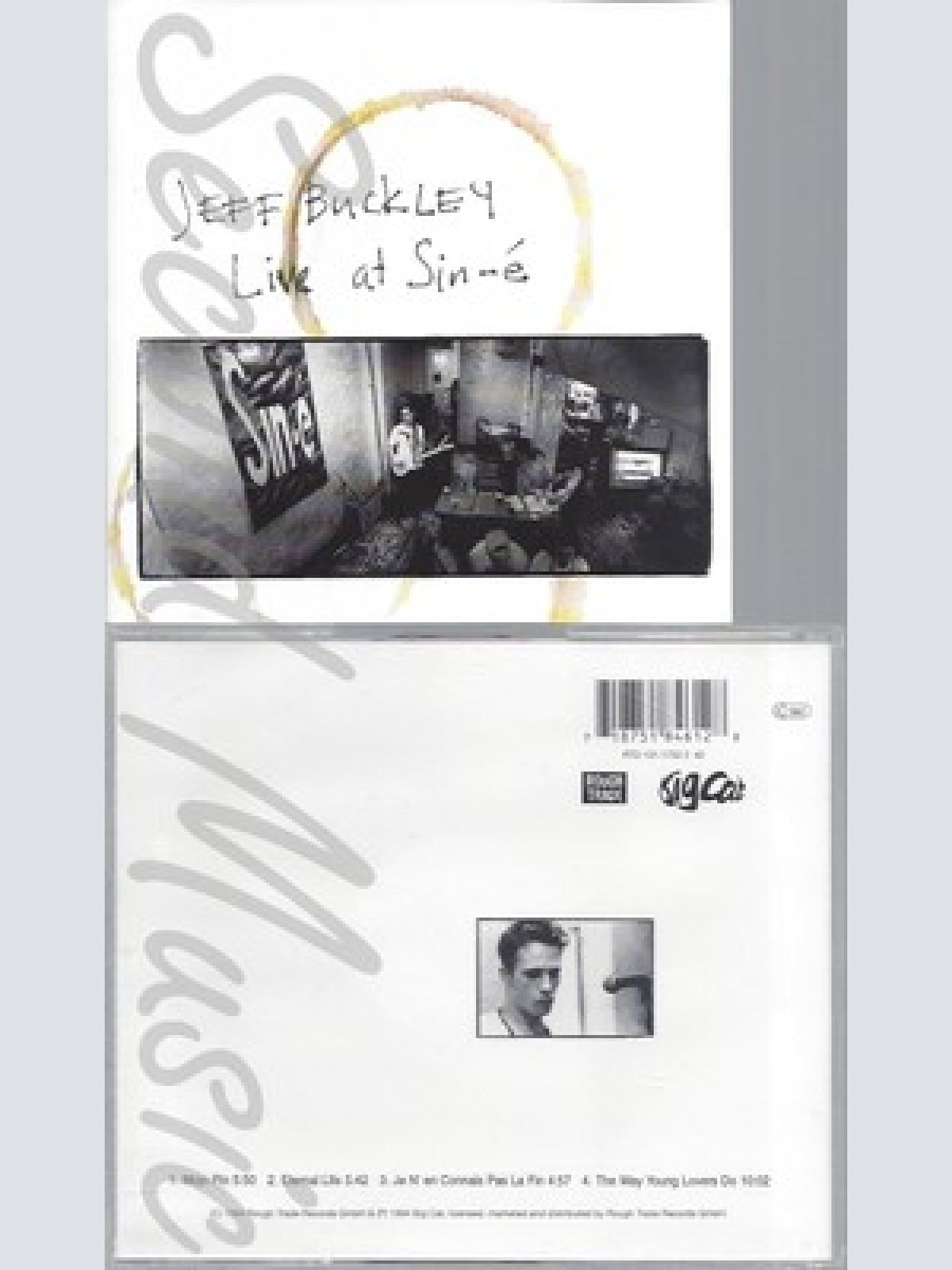 CD--JEFF BUCKLEY -2002- -- LIVE AT SIN-E