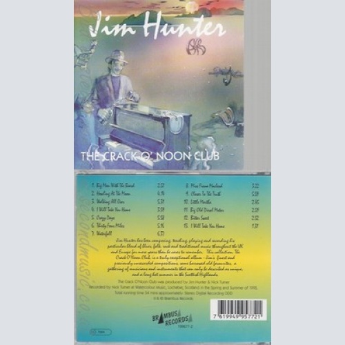 CD--JIM HUNTER -- -- THE CRACK O'NOON CLUB