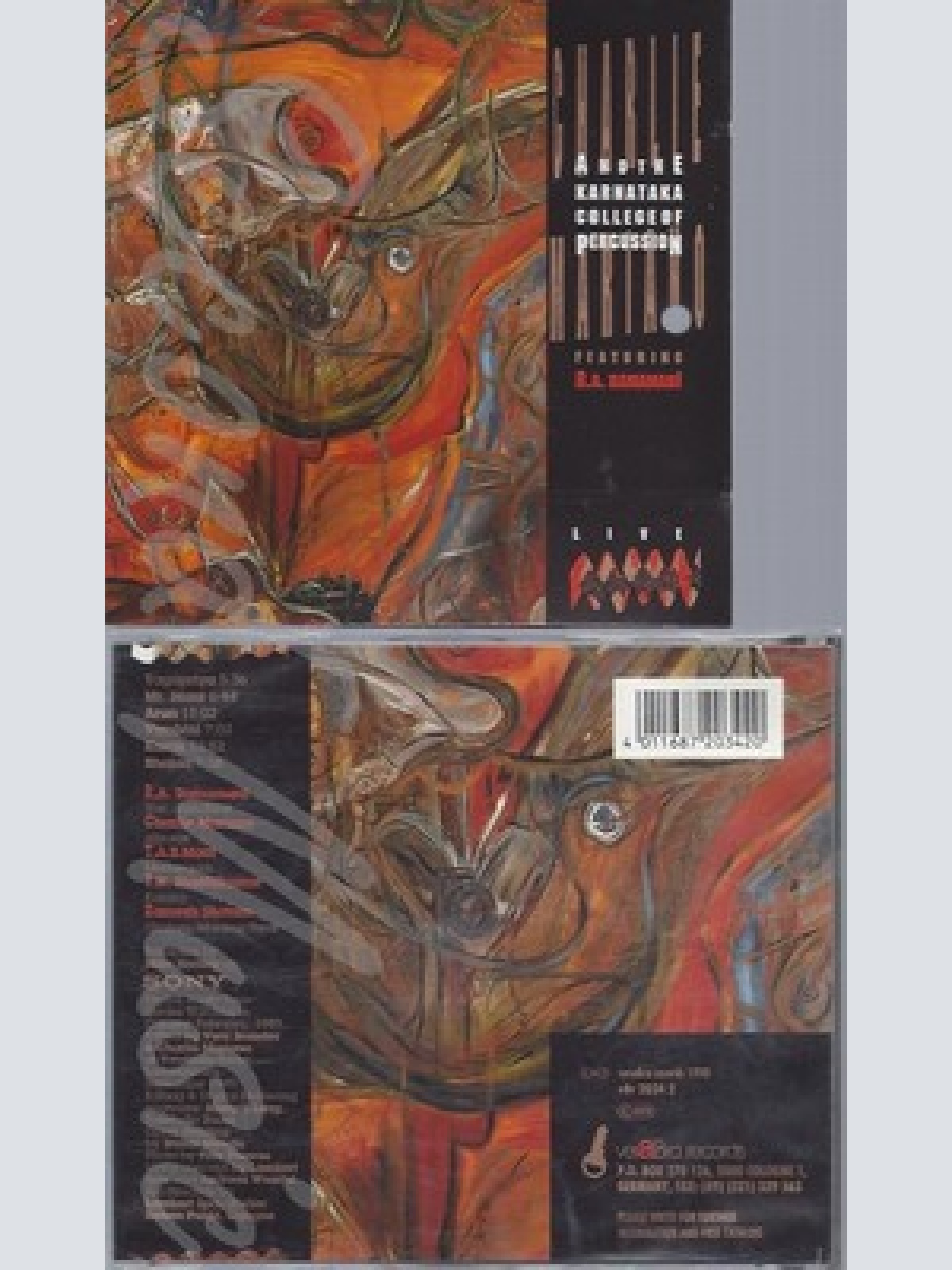 CD--CHARLIE MARIANO -2010- -- LIVE