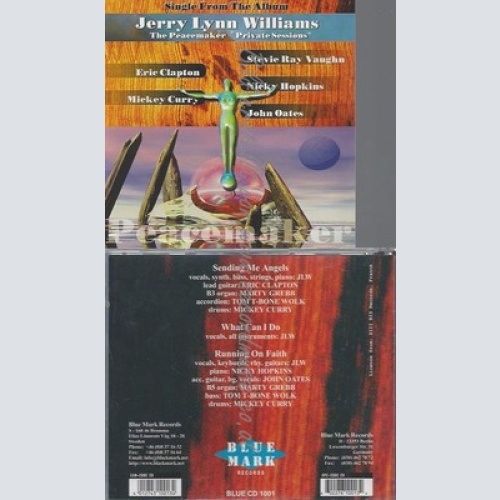 CD--JERRY LYNN WILLIAMS -- - MAXI -- SENDING ME ANGELS-