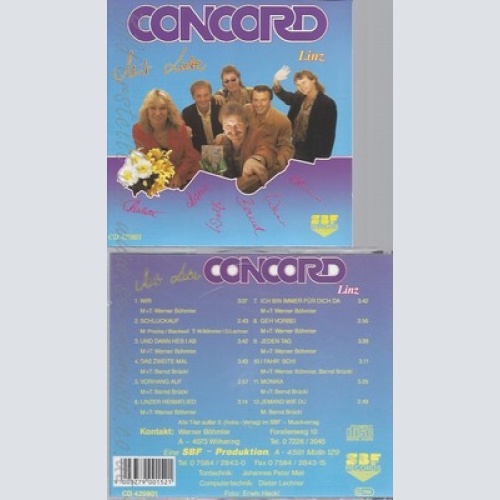 CD--CONCORD -2012- -- MIT LIEBE INKL.LINZER HEIMATLIED
