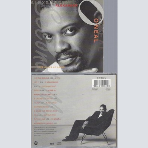 CD--ALEXANDER O'NEAL -1993- -- LOVE MAKES NO SENSE