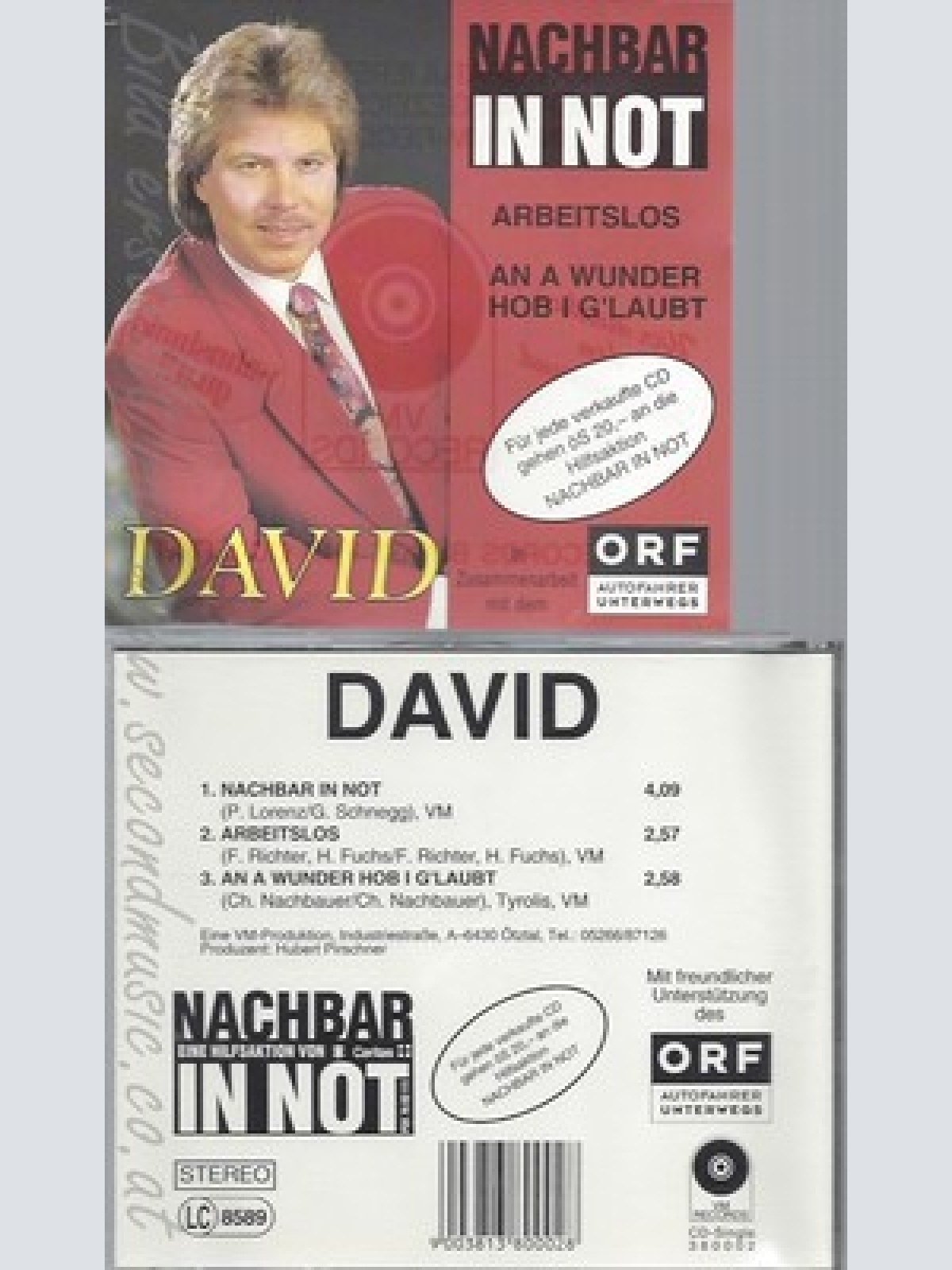 CD--DAVID--ARBEITSLOS--NACHBAR IN NOT