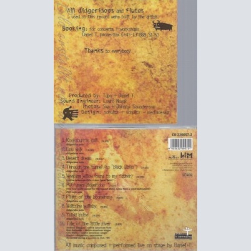 CD--DANIEL - -- DIDGERIDOO LIVE