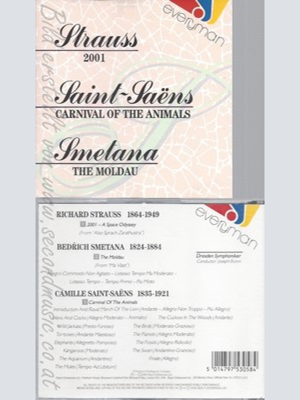 CD--Strauss -Saens -