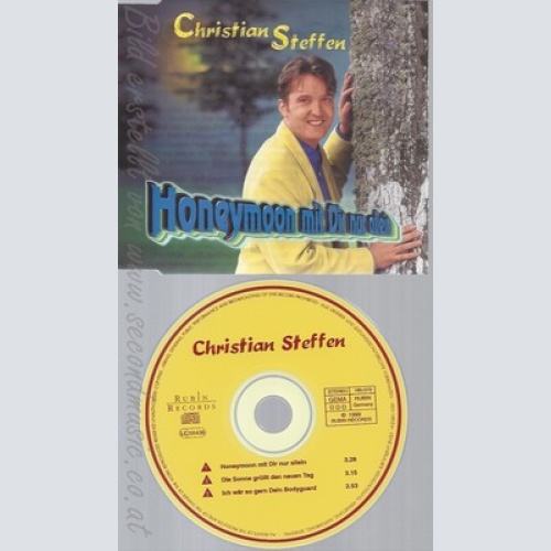 CD--CHRISTIAN STEFFEN, MARC ALPINA UND M. MODREI -- - SINGLE -- HONEYMOON MIT DI