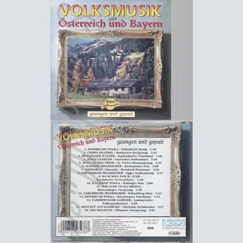 CD--VARIOUS -1994- -- VOLKSMUSIK A.OSTERR.U.BAYERN