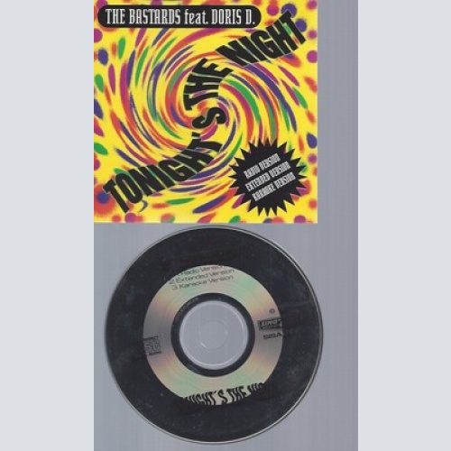 CD--THE FEAT. DORIS D. BASTARDS - SINGLE -- TONIGHT'S THE NIGHT -X3-