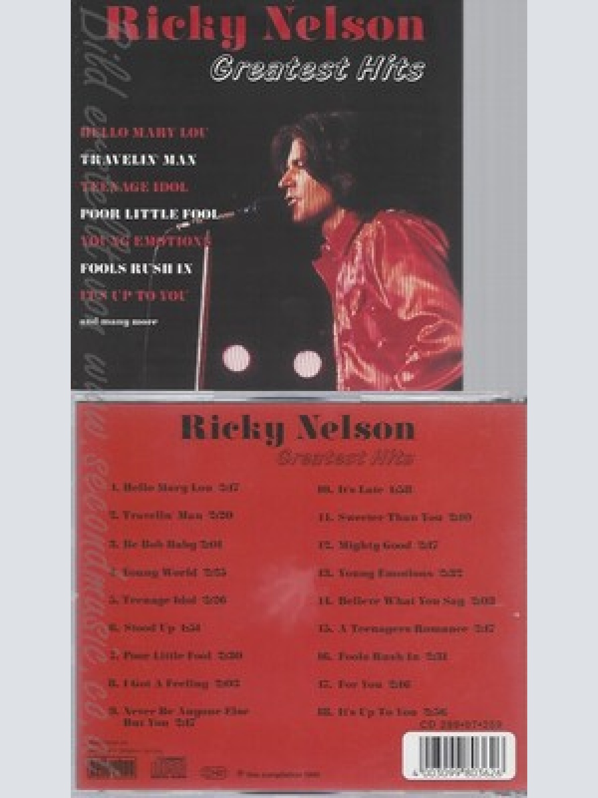 CD--RICKY NELSON -- -- RICKY NELSON-GREATEST HITS
