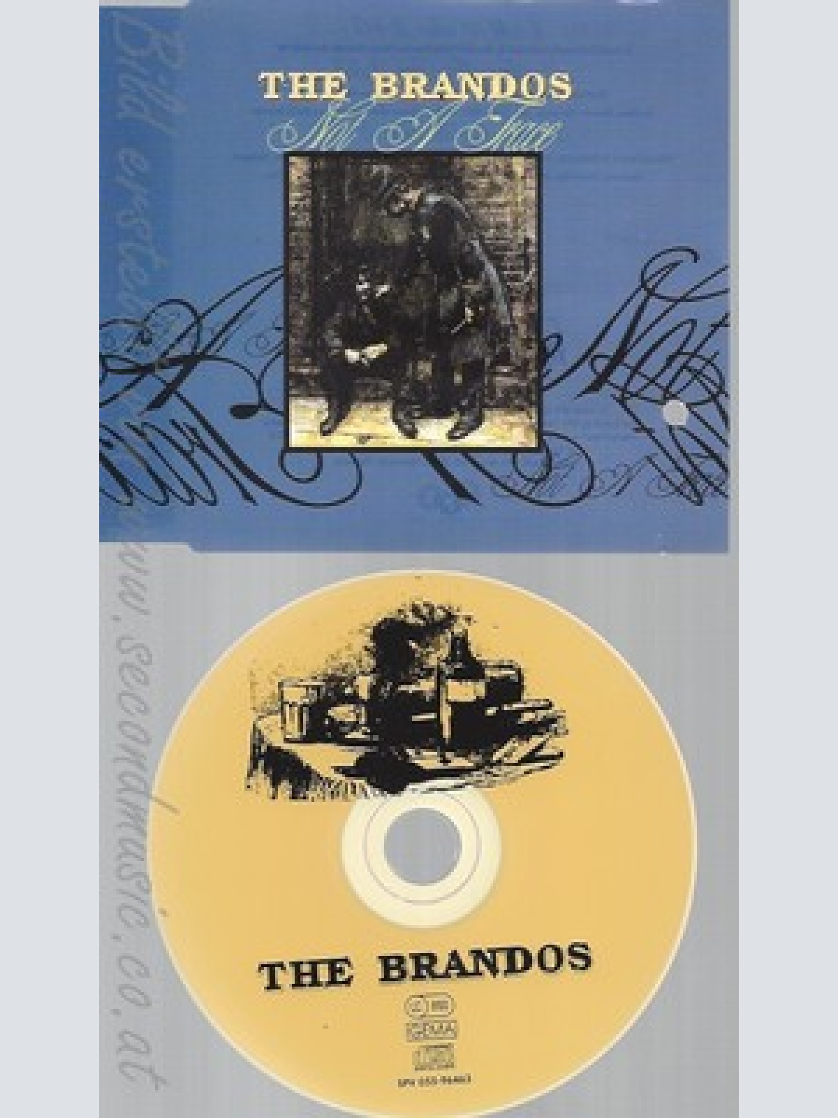 CD--BRANDOS -- - SINGLE -- NOT A TRACE