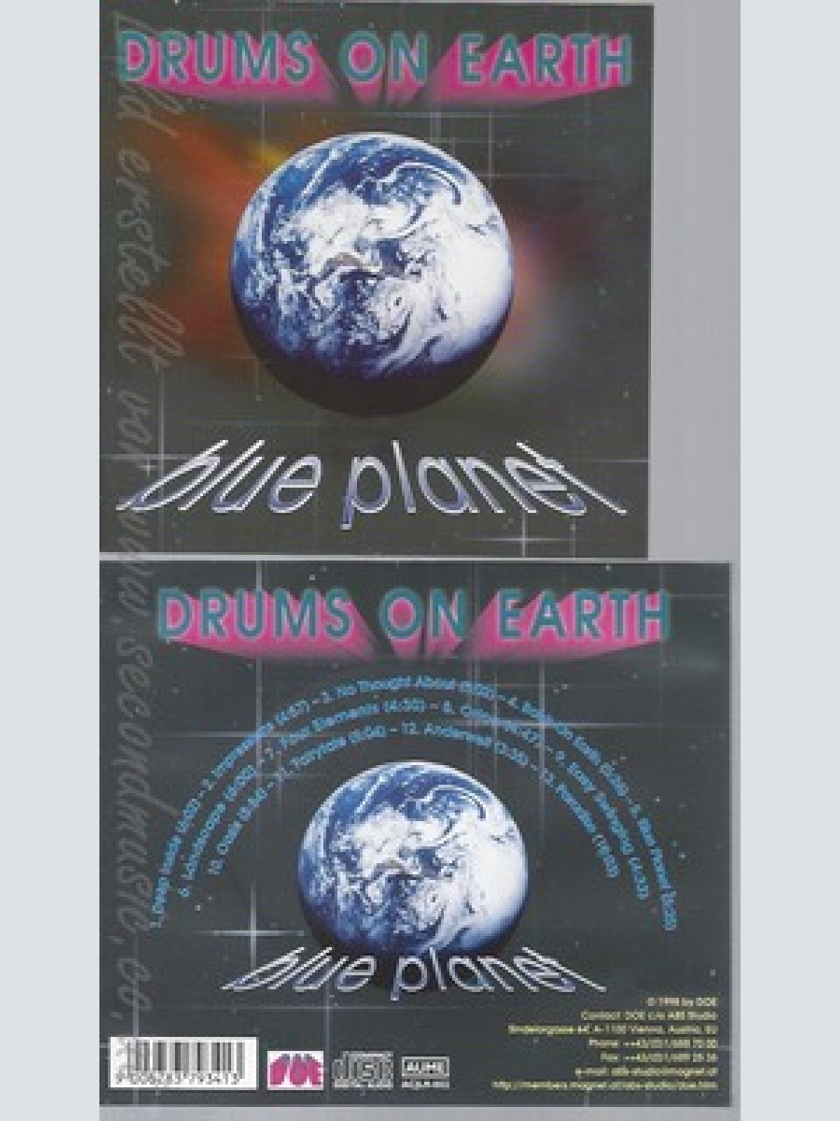 CD--DRUMS ON EARTH - -- BLUE PLANET