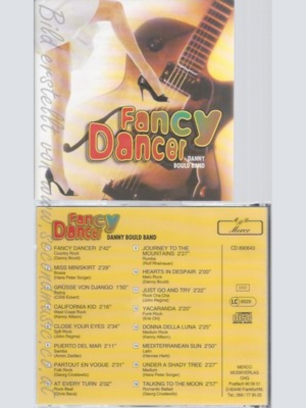 CD--FANCY DANCER--DANNY BOULD BAND