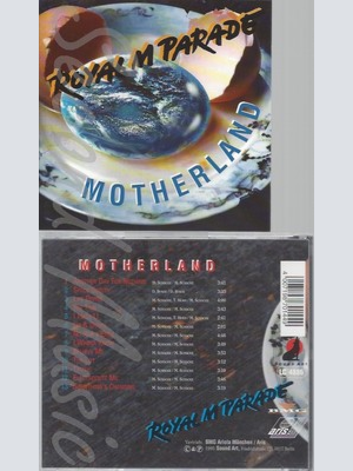 CD--ROYAL M PARARDE -- MOTHERLAND -1995-