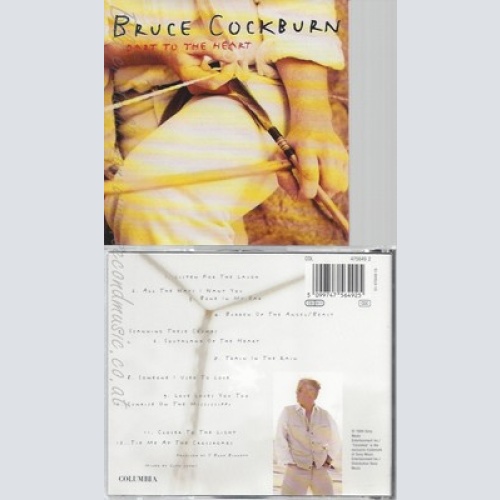 CD--BRUCE COCKBURN -- DART TO THE HEART --