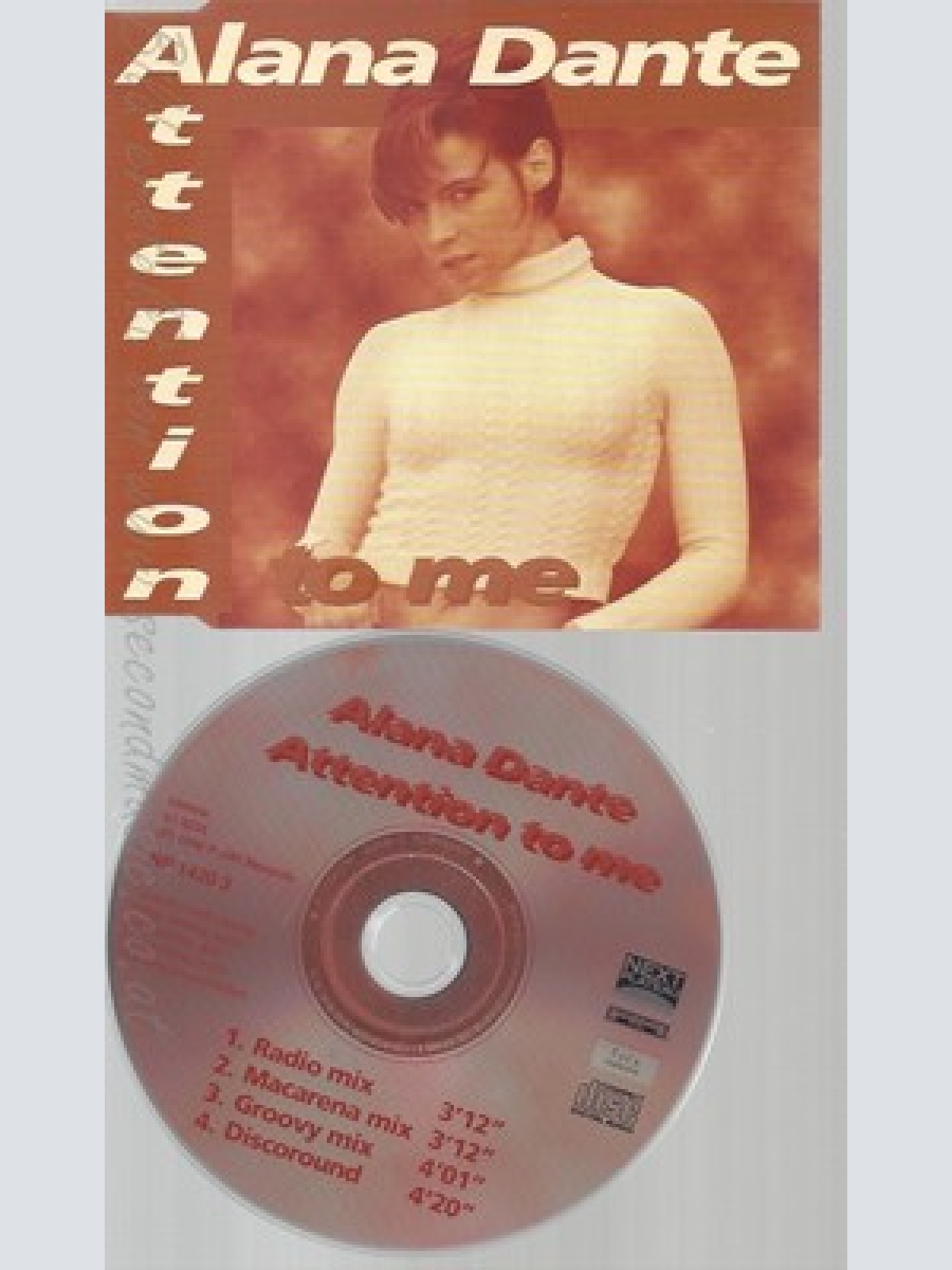 CD--ALANA DANTE -- --- ATTENTION TO ME