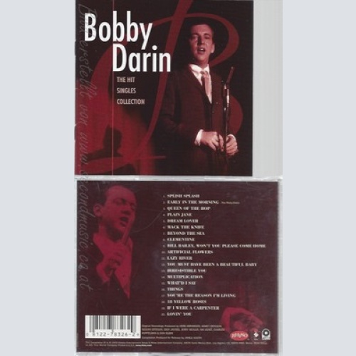 CD--BOBBY DARIN -- -- THE HIT SINGLES COLLECTION