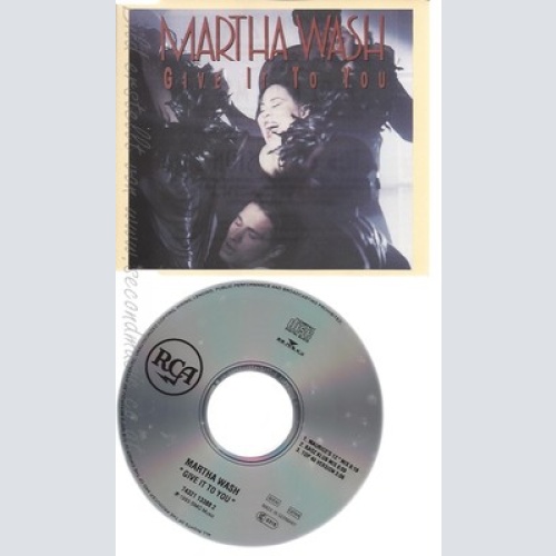 CD--MARTHA WASH ----3 VERSIONS, 1993-