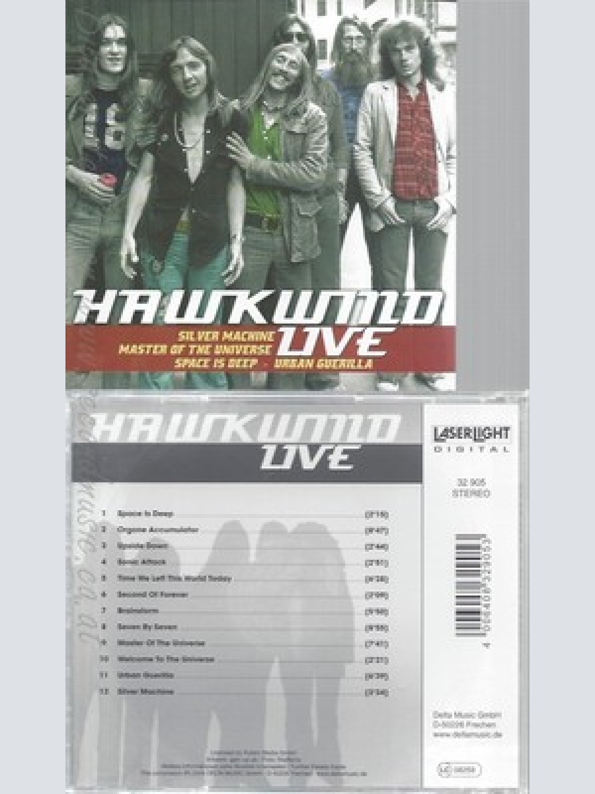 CD--HAWKWIND -- -- HAWKWIND LIVE