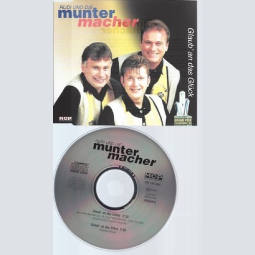 CD--RUDI UND DIE MUNTERMACHER --GLAUB AN DAS GLUECK