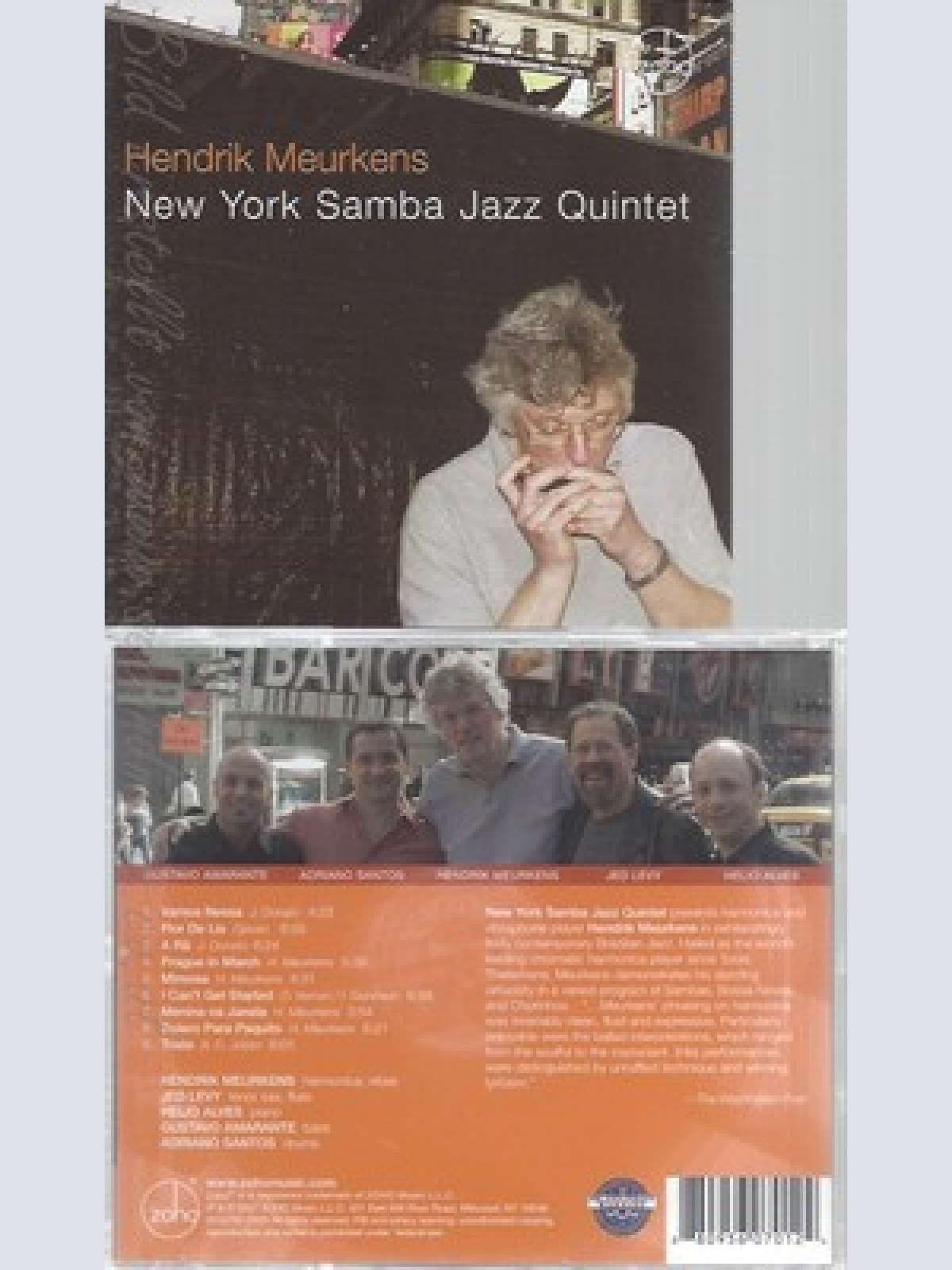 CD--HENDRIK MEURKENS -- -- NEW YORK SAMBA JAZZ QUINTET