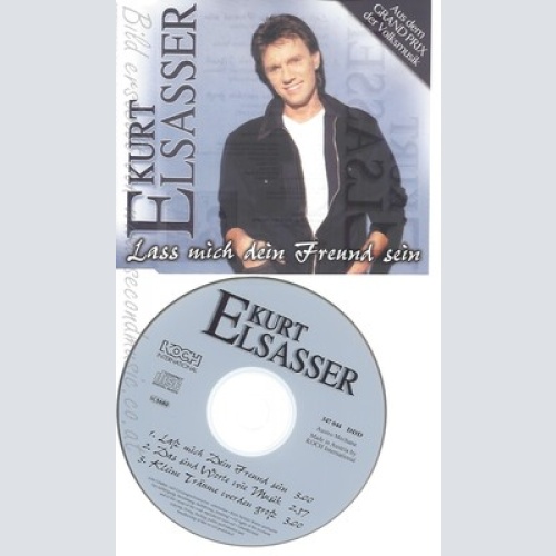 CD--KURT ELSASSER -- --- LASS MICH DEIN FREUND SEIN