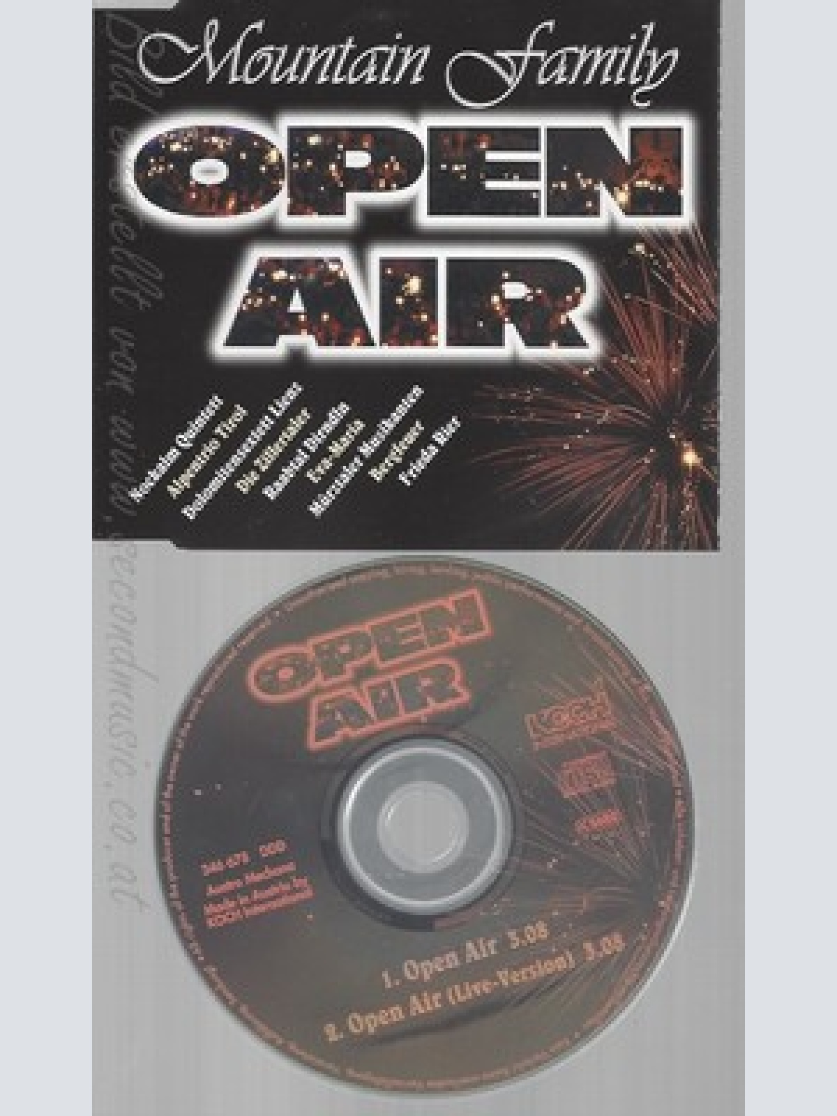 CD--MOUNTAIN FAMILY -- --- OPEN AIR