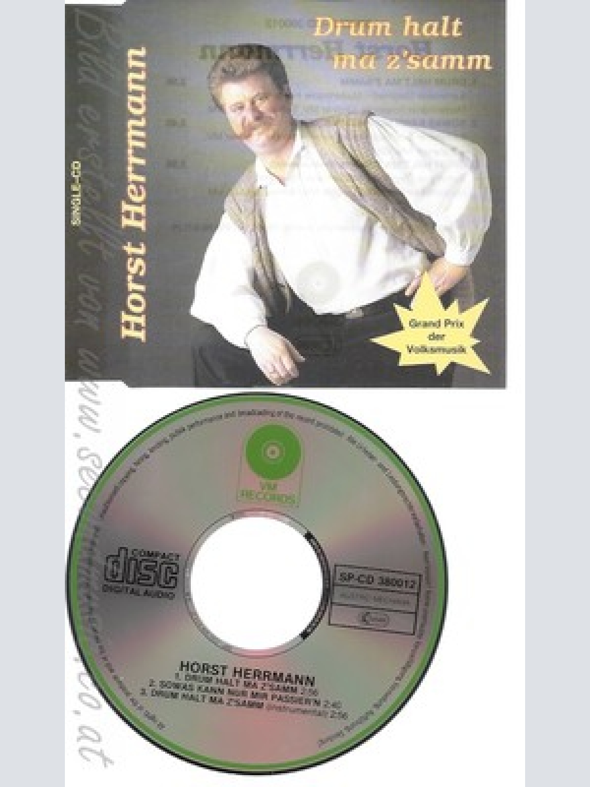 CD--HORST HERMANN--DRUM HALT MA Z'SAMM