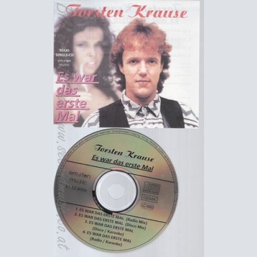 CD--TORSTEN KRAUSE -  - - SINGLE -- ES WAR DAS ERSTE MAL