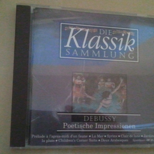 CD--DIE KLASSIK SAMMLUNG --DEBUSSY-POETISCHE IMPRESSIONEN --ALBUM