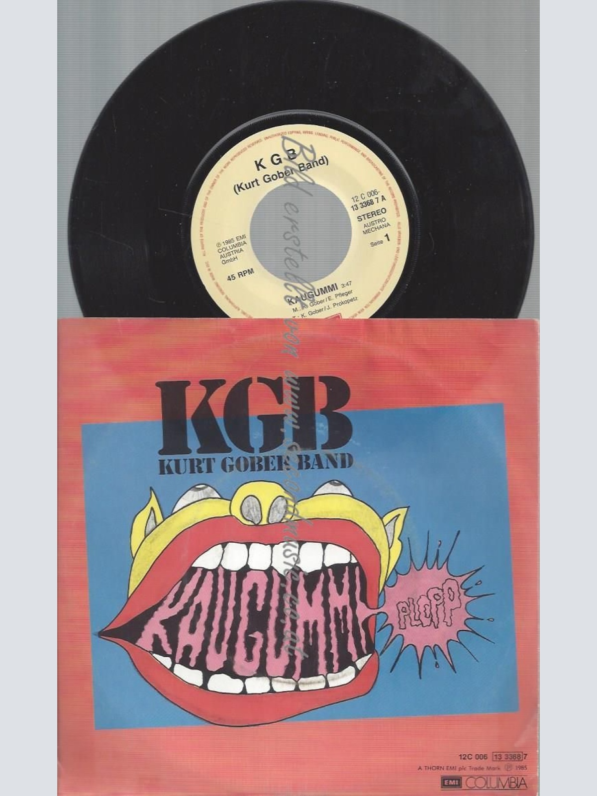 7"KGB // KURT GOBER BAND   KAUGUMMI