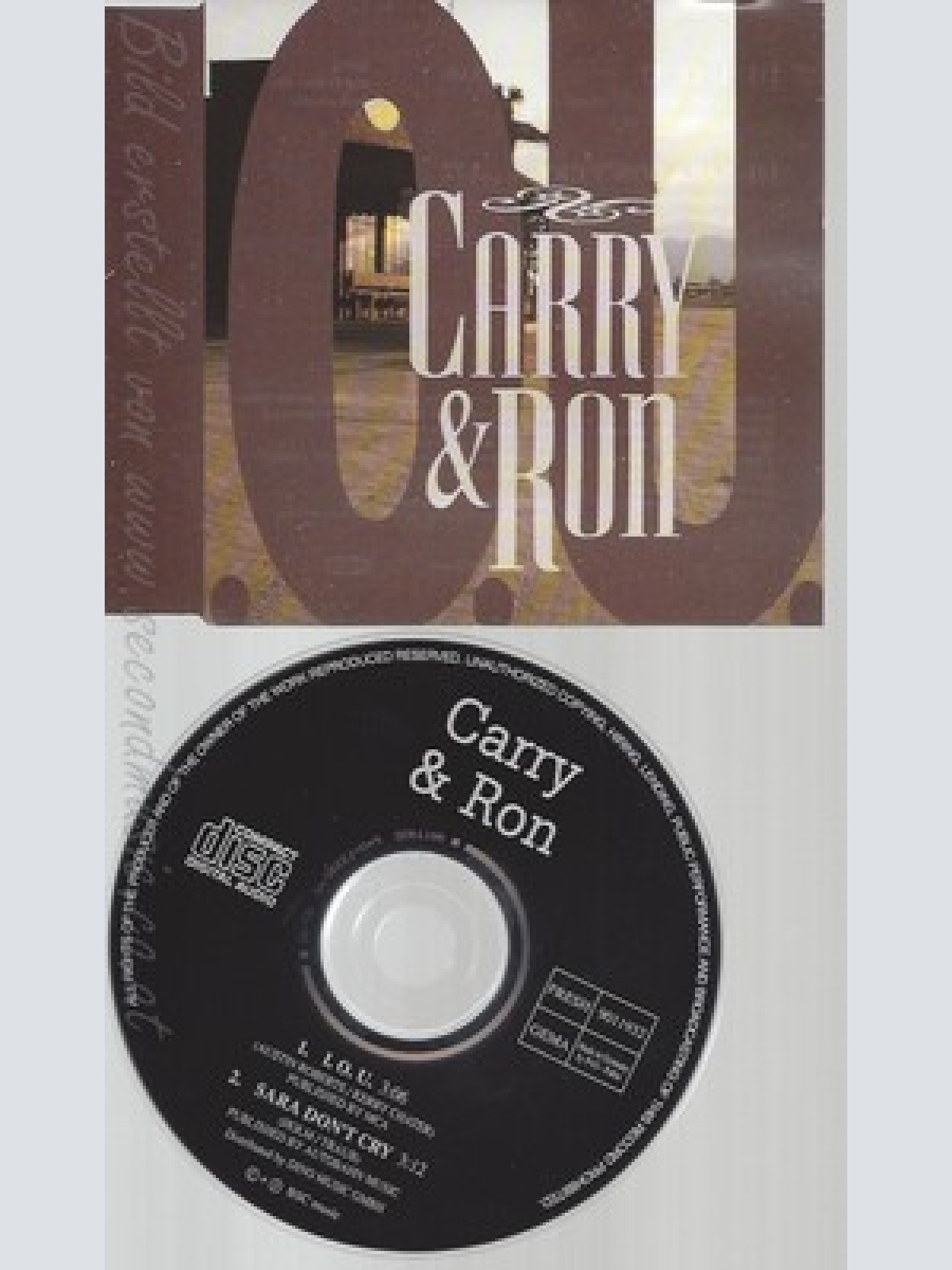 CD--CARRY & RON --- I.O.U.