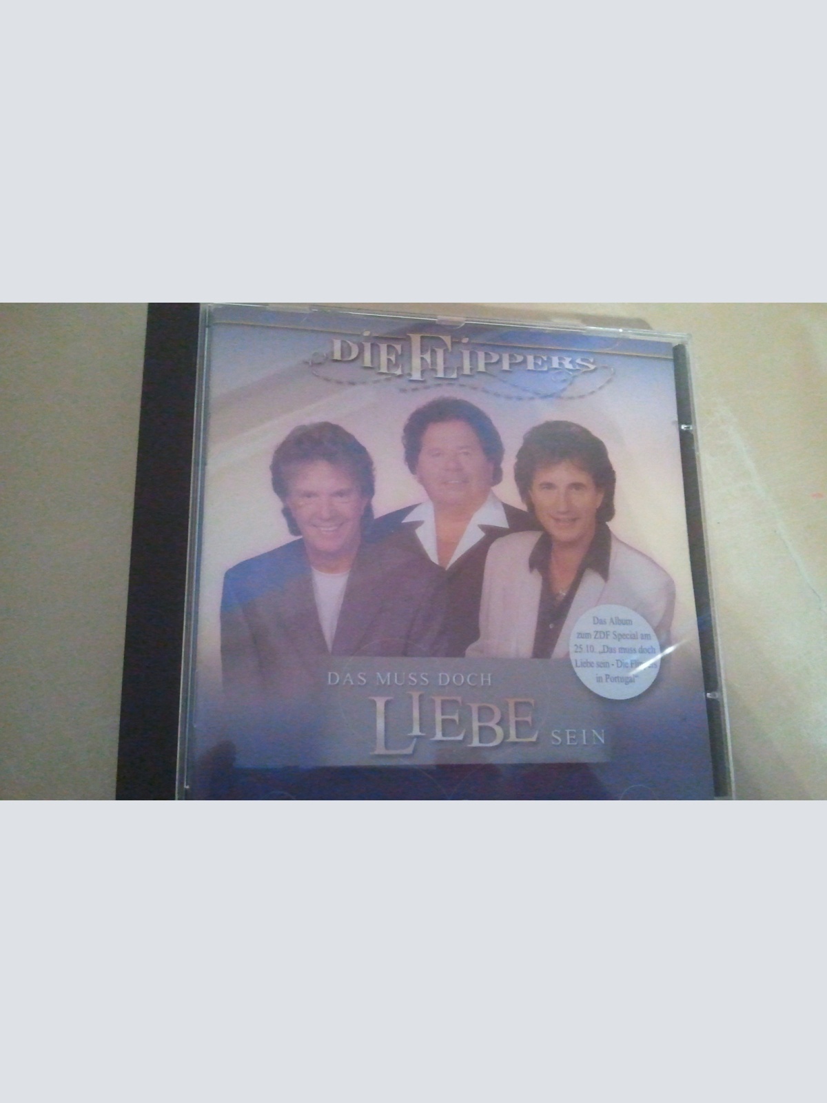 CD--DIE FLIPPERS--DAS MUSS DOCH LIEBE SEIN--ALBUM