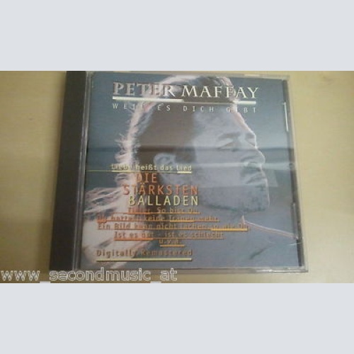 CD--PETER MAFFAY--WEIL ES DICH GIBT---ALBUM