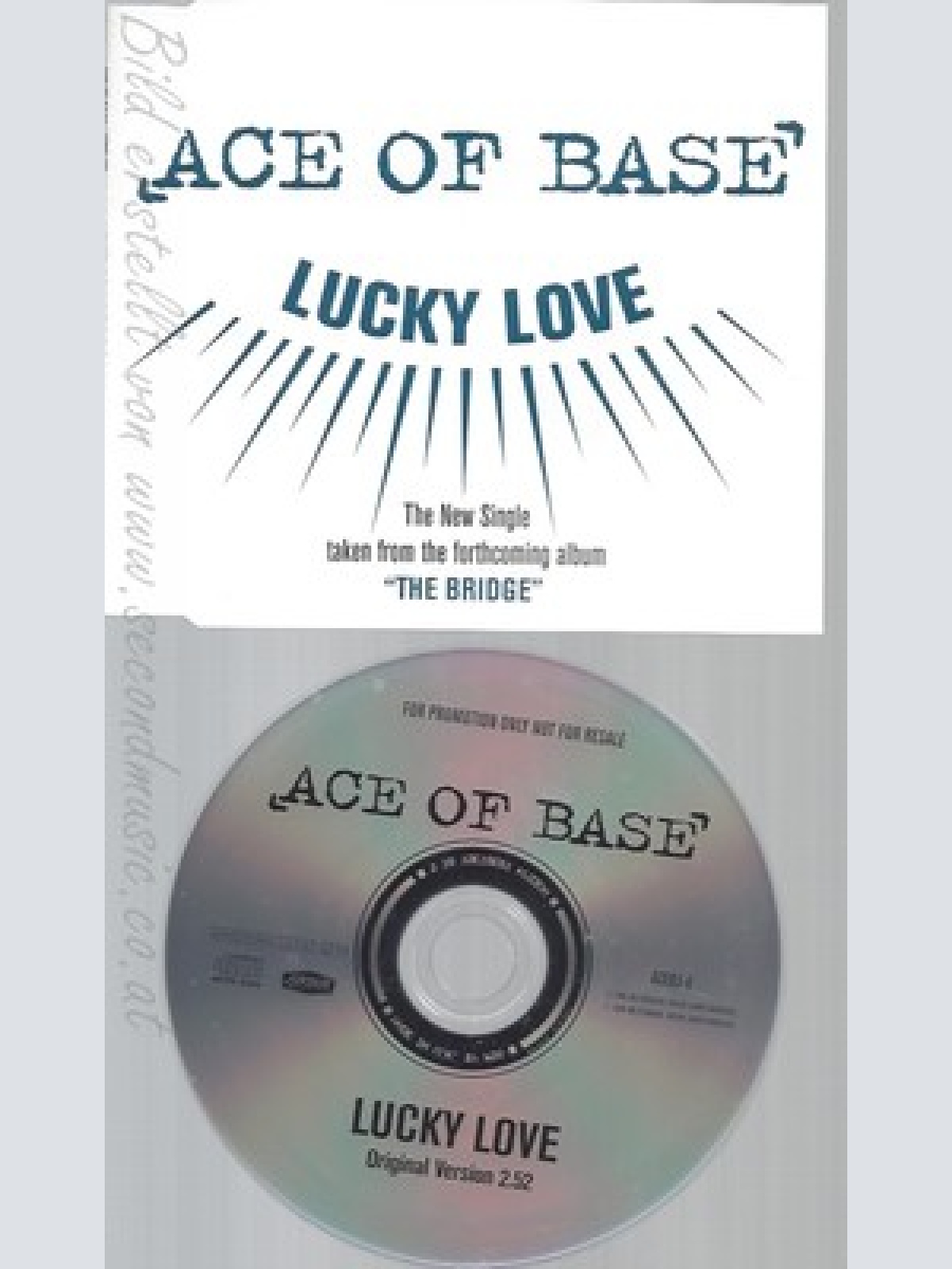 CD--ACE OF BASE--LUCKY LOVE--PROMO