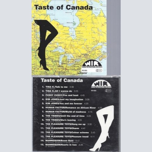 CD--TASTE OF CANADA--TINA K --VARIOUS