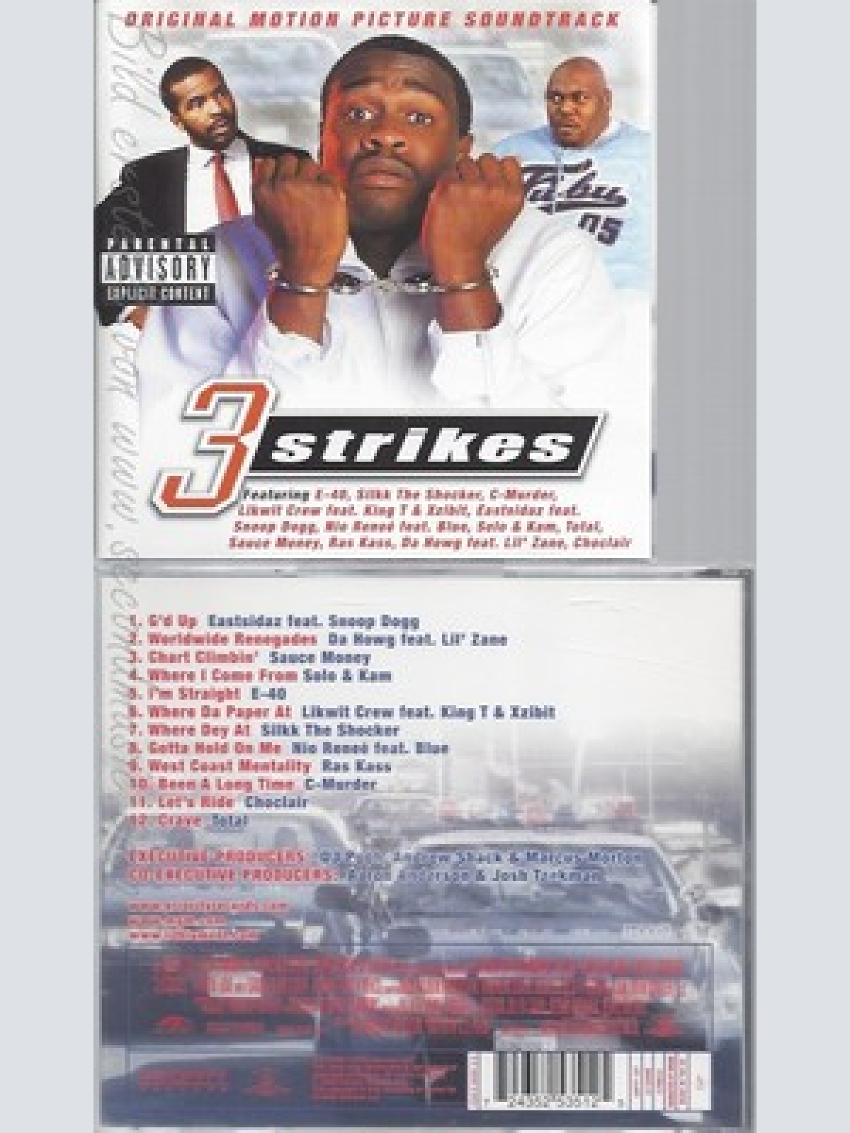 CD--OST UND VARIOUS -- -- THREE STRIKES --