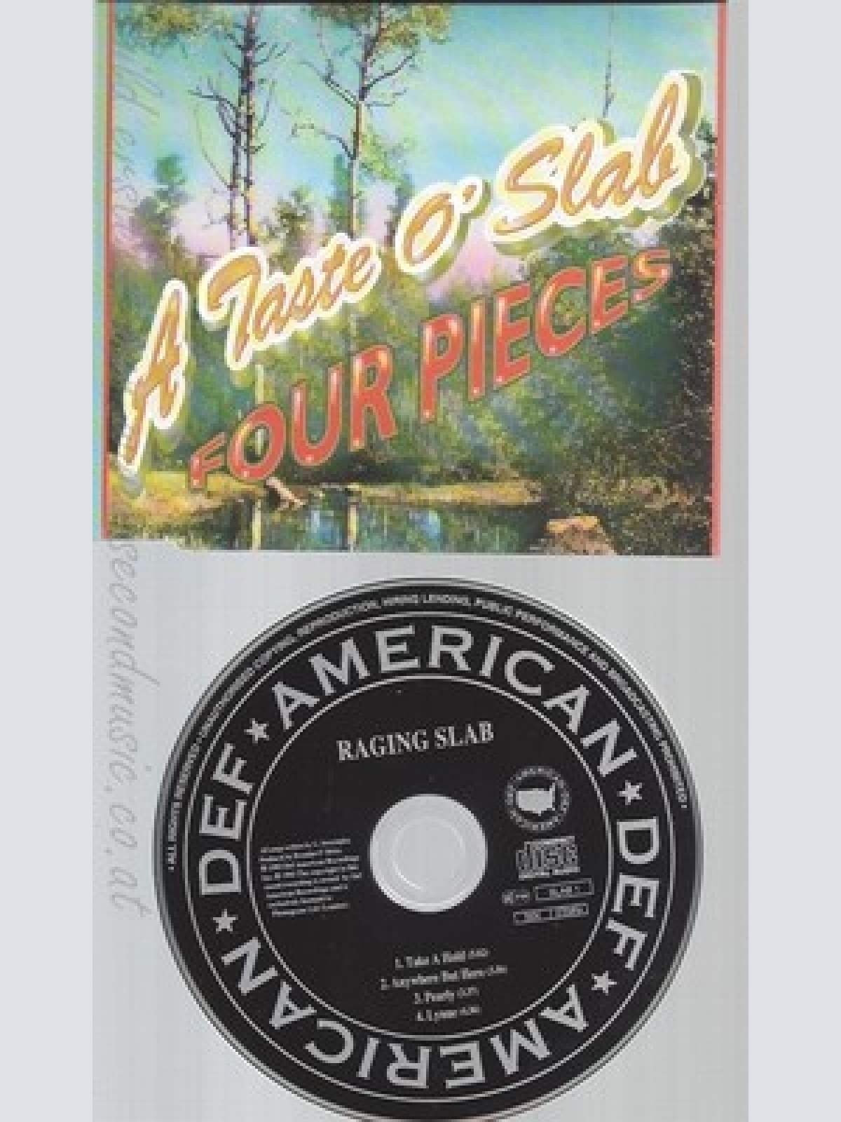 CD--FOUR PIECES--A TASTE O SLAB--PROMO
