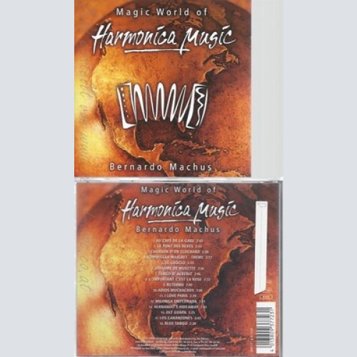 CD--BERNARDO MACHUS ORCHESTRA -- -- MAGIC WORLD OF HARMONICA MUSIC