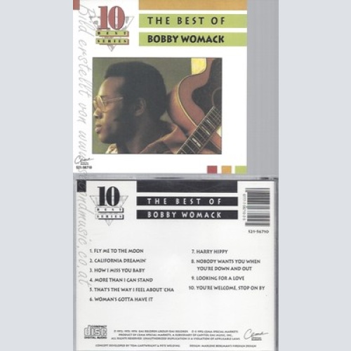 CD--BOBBY WOMACK -- --- BEST OF BOBBY WOMACK
